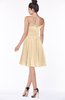 ColsBM Aubree Apricot Gelato Princess A-line Sleeveless Knee Length Pleated Bridesmaid Dresses