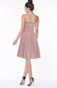 ColsBM Aubree Blush Pink Princess A-line Sleeveless Knee Length Pleated Bridesmaid Dresses