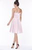 ColsBM Aubree Blush Princess A-line Sleeveless Knee Length Pleated Bridesmaid Dresses