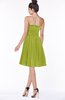 ColsBM Aubree Green Oasis Princess A-line Sleeveless Knee Length Pleated Bridesmaid Dresses