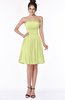 ColsBM Aubree Lime Sherbet Princess A-line Sleeveless Knee Length Pleated Bridesmaid Dresses