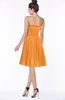ColsBM Aubree Orange Princess A-line Sleeveless Knee Length Pleated Bridesmaid Dresses