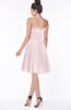 ColsBM Aubree Petal Pink Princess A-line Sleeveless Knee Length Pleated Bridesmaid Dresses