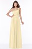 ColsBM Laverne Cornhusk Modest A-line Half Backless Chiffon Floor Length Ruching Bridesmaid Dresses