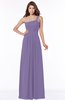 ColsBM Laverne Lilac Modest A-line Half Backless Chiffon Floor Length Ruching Bridesmaid Dresses