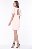 ColsBM Talia Light Pink Luxury A-line Short Sleeve Zip up Chiffon Pleated Bridesmaid Dresses