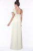 ColsBM Naomi Ivory Glamorous A-line Short Sleeve Half Backless Chiffon Floor Length Bridesmaid Dresses