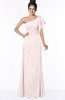 ColsBM Naomi Light Pink Glamorous A-line Short Sleeve Half Backless Chiffon Floor Length Bridesmaid Dresses