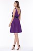 ColsBM Charli Amaranth Purple Elegant A-line Wide Square Zip up Sash Bridesmaid Dresses