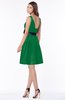 ColsBM Charli Green Elegant A-line Wide Square Zip up Sash Bridesmaid Dresses