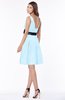 ColsBM Charli Ice Blue Elegant A-line Wide Square Zip up Sash Bridesmaid Dresses