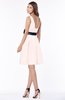 ColsBM Charli Petal Pink Elegant A-line Wide Square Zip up Sash Bridesmaid Dresses