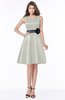 ColsBM Charli Platinum Elegant A-line Wide Square Zip up Sash Bridesmaid Dresses