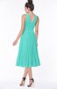 ColsBM Aileen Blue Turquoise Gorgeous A-line Sleeveless Chiffon Pick up Bridesmaid Dresses
