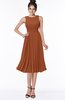 ColsBM Aileen Bombay Brown Gorgeous A-line Sleeveless Chiffon Pick up Bridesmaid Dresses