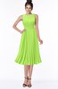 ColsBM Aileen Bright Green Gorgeous A-line Sleeveless Chiffon Pick up Bridesmaid Dresses