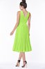 ColsBM Aileen Bright Green Gorgeous A-line Sleeveless Chiffon Pick up Bridesmaid Dresses