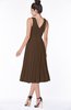 ColsBM Aileen Chocolate Brown Gorgeous A-line Sleeveless Chiffon Pick up Bridesmaid Dresses