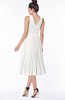 ColsBM Aileen Cloud White Gorgeous A-line Sleeveless Chiffon Pick up Bridesmaid Dresses