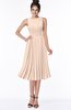 ColsBM Aileen Fresh Salmon Gorgeous A-line Sleeveless Chiffon Pick up Bridesmaid Dresses