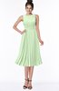 ColsBM Aileen Pale Green Gorgeous A-line Sleeveless Chiffon Pick up Bridesmaid Dresses