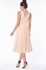 ColsBM Aileen Peach Puree Gorgeous A-line Sleeveless Chiffon Pick up Bridesmaid Dresses