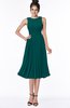 ColsBM Aileen Shaded Spruce Gorgeous A-line Sleeveless Chiffon Pick up Bridesmaid Dresses