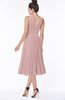 ColsBM Aileen Silver Pink Gorgeous A-line Sleeveless Chiffon Pick up Bridesmaid Dresses