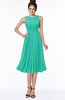 ColsBM Aileen Viridian Green Gorgeous A-line Sleeveless Chiffon Pick up Bridesmaid Dresses