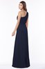 ColsBM Fran Dark Sapphire Modest A-line One Shoulder Zip up Chiffon Bridesmaid Dresses