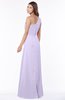 ColsBM Fran Light Purple Modest A-line One Shoulder Zip up Chiffon Bridesmaid Dresses