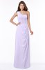 ColsBM Fran Pastel Lilac Modest A-line One Shoulder Zip up Chiffon Bridesmaid Dresses