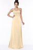ColsBM Keira Apricot Gelato Medieval A-line Spaghetti Sleeveless Floor Length Bridesmaid Dresses