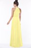 ColsBM Keira Pastel Yellow Medieval A-line Spaghetti Sleeveless Floor Length Bridesmaid Dresses