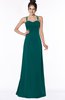 ColsBM Keira Shaded Spruce Medieval A-line Spaghetti Sleeveless Floor Length Bridesmaid Dresses