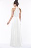 ColsBM Keira White Medieval A-line Spaghetti Sleeveless Floor Length Bridesmaid Dresses