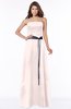 ColsBM Jazlynn Blush Luxury A-line Bateau Zip up Satin Floor Length Bridesmaid Dresses