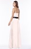 ColsBM Jazlynn Blush Luxury A-line Bateau Zip up Satin Floor Length Bridesmaid Dresses