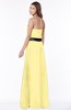 ColsBM Jazlynn Daffodil Luxury A-line Bateau Zip up Satin Floor Length Bridesmaid Dresses