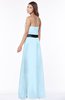 ColsBM Jazlynn Ice Blue Luxury A-line Bateau Zip up Satin Floor Length Bridesmaid Dresses