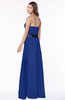 ColsBM Jazlynn Nautical Blue Luxury A-line Bateau Zip up Satin Floor Length Bridesmaid Dresses