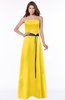 ColsBM Jazlynn Yellow Luxury A-line Bateau Zip up Satin Floor Length Bridesmaid Dresses