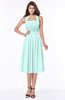 ColsBM Montana Blue Glass Luxury A-line Sleeveless Chiffon Pleated Bridesmaid Dresses