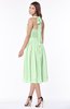 ColsBM Montana Light Green Luxury A-line Sleeveless Chiffon Pleated Bridesmaid Dresses