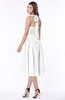 ColsBM Montana White Luxury A-line Sleeveless Chiffon Pleated Bridesmaid Dresses