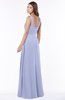 ColsBM Thea Blue Heron Elegant Wide Square Sleeveless Half Backless Chiffon Beaded Bridesmaid Dresses