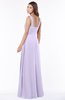 ColsBM Thea Light Purple Elegant Wide Square Sleeveless Half Backless Chiffon Beaded Bridesmaid Dresses