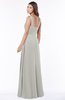 ColsBM Thea Platinum Elegant Wide Square Sleeveless Half Backless Chiffon Beaded Bridesmaid Dresses