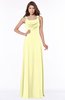 ColsBM Thea Wax Yellow Elegant Wide Square Sleeveless Half Backless Chiffon Beaded Bridesmaid Dresses