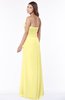 ColsBM Aimee Daffodil Antique Bateau Half Backless Chiffon Floor Length Bridesmaid Dresses